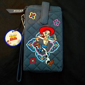 Vera Bradley Andy's Room RFID large smartphone wristlet